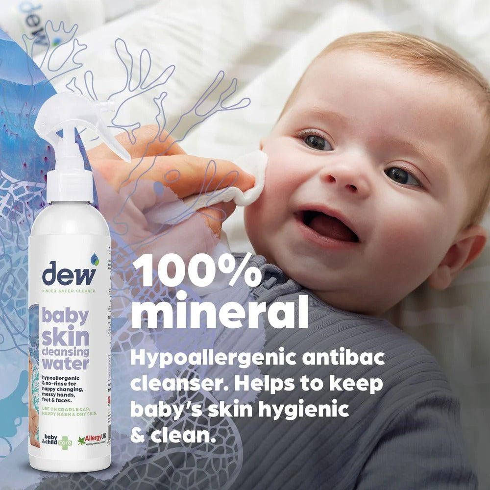 Dew Baby Skin Cleansing Water, 65ml (Exp 10/26)