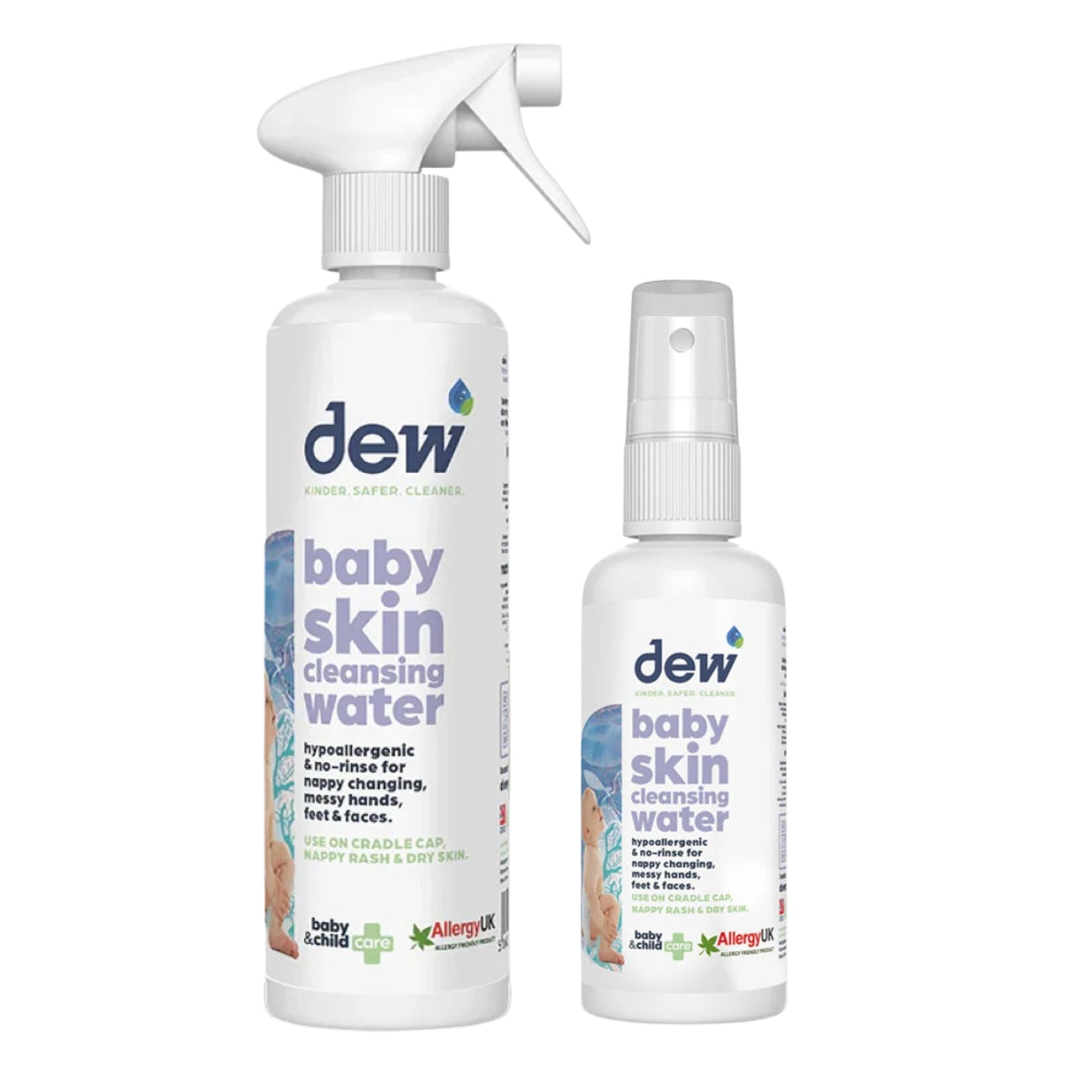 Dew Baby Skin Cleansing Water (2 Sizes)