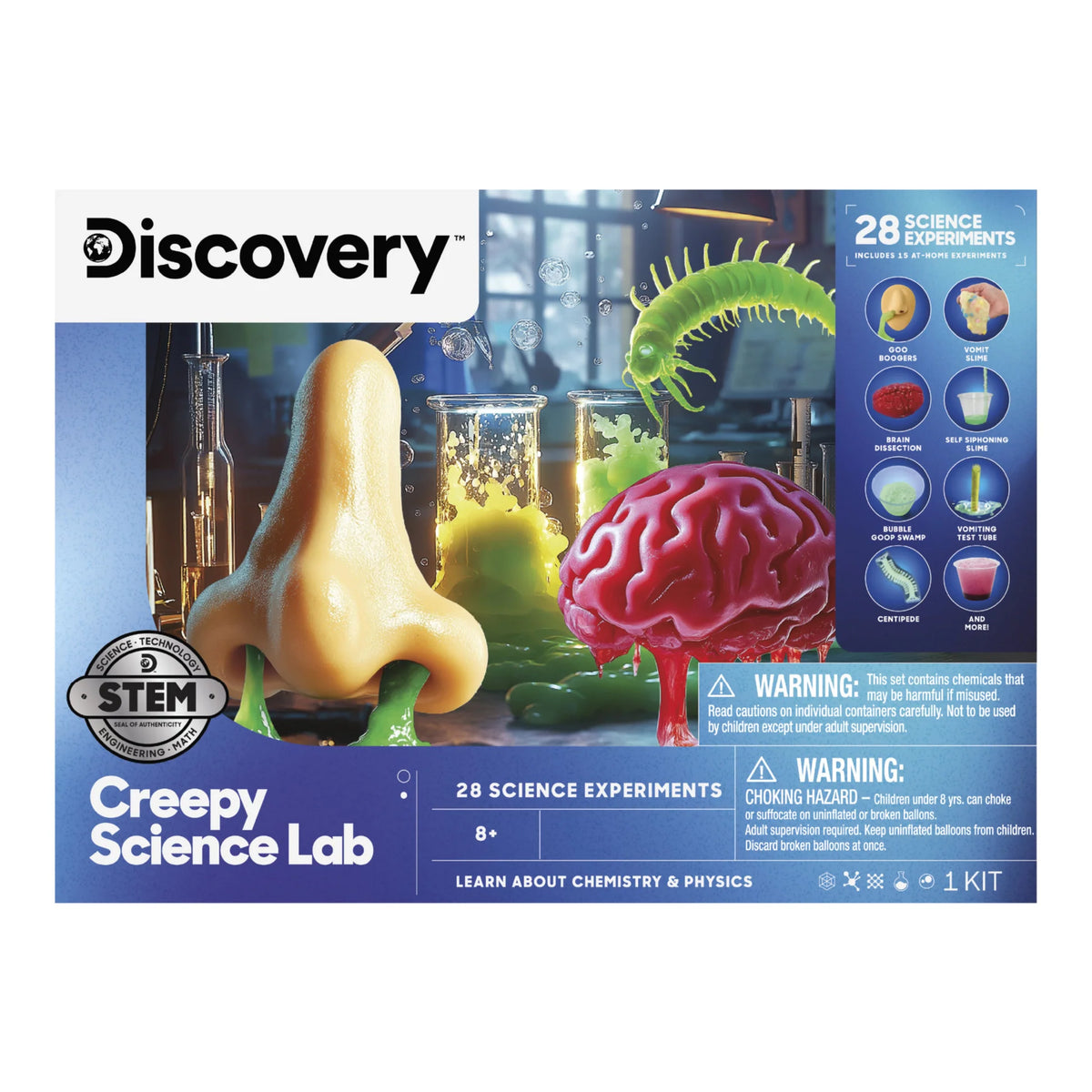 Discovery #MINDBLOWN Creepy Science Lab