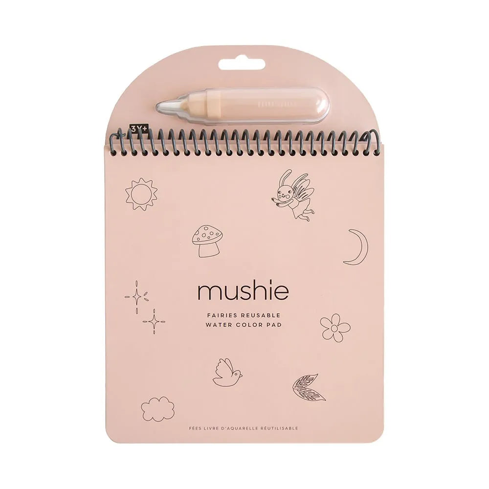 Mushie Reusable Water Color Pad (2 Designs) - Pupsik Singapore