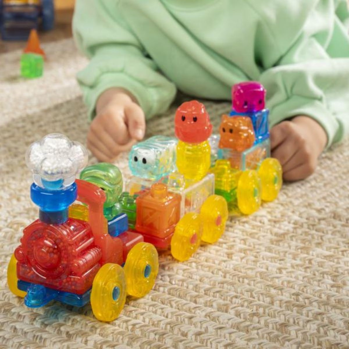 Jelly Blox Squish Train Set, 35pcs
