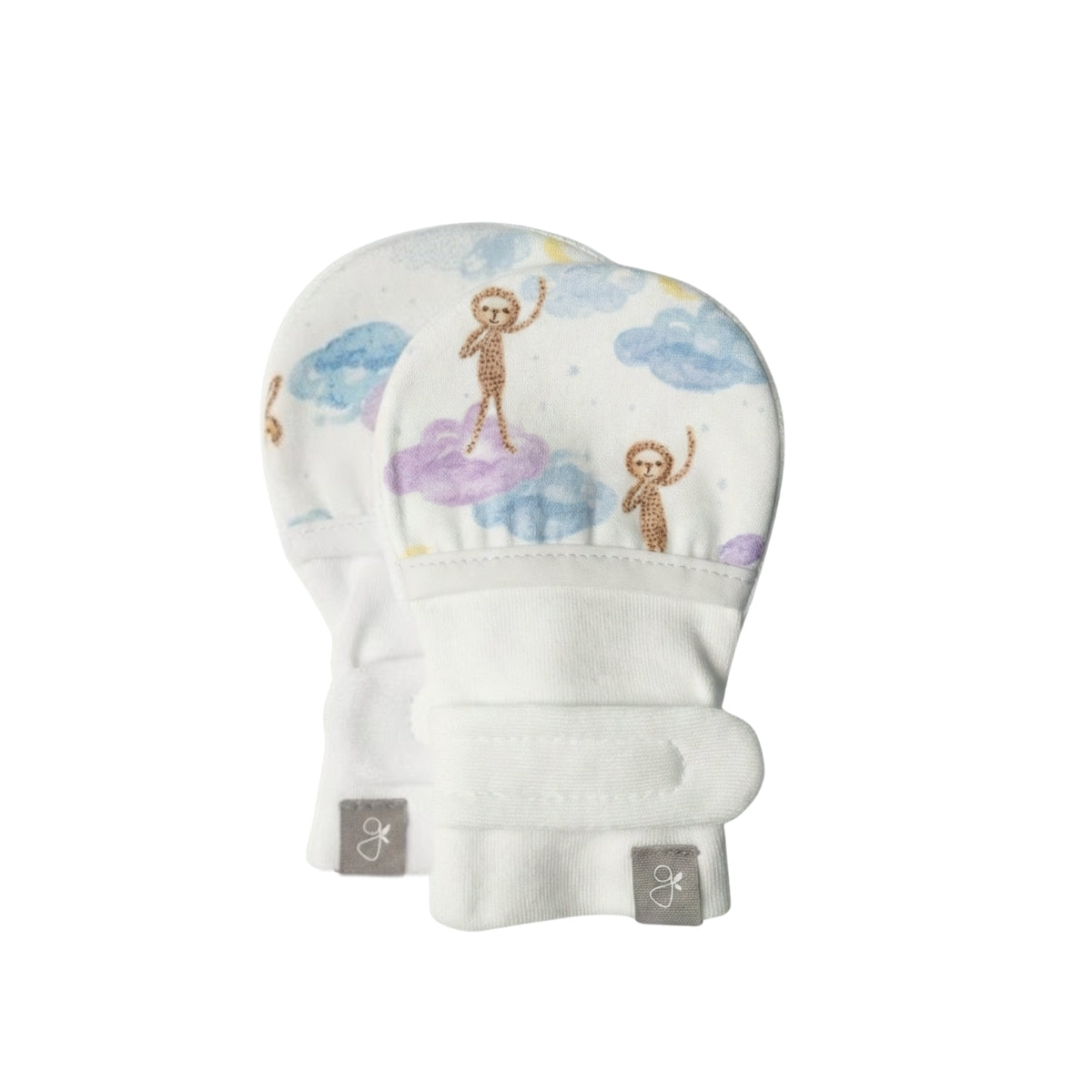 Goumi Bamboo & Organic Cotton Baby Mittens - Slumberkins Dreams Full of Wonder (3-6M)