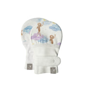 Goumi Bamboo & Organic Cotton Baby Mittens - Slumberkins Dreams Full of Wonder (3-6M)