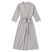 MPJ Bamboo Mom Robe - Grey (4 sizes)