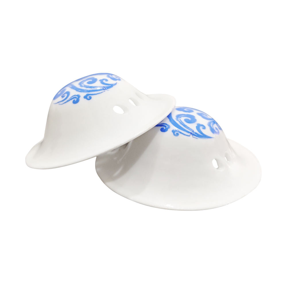 MPJ Ceramic Aluminium Oxide Nursing Cups, 1 Pair