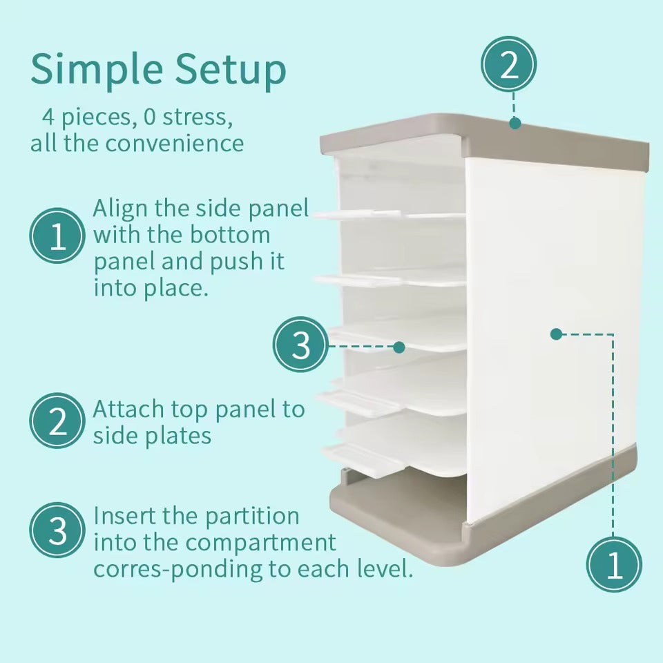 MPJ Freeze Organizer for Breast Milk Storage