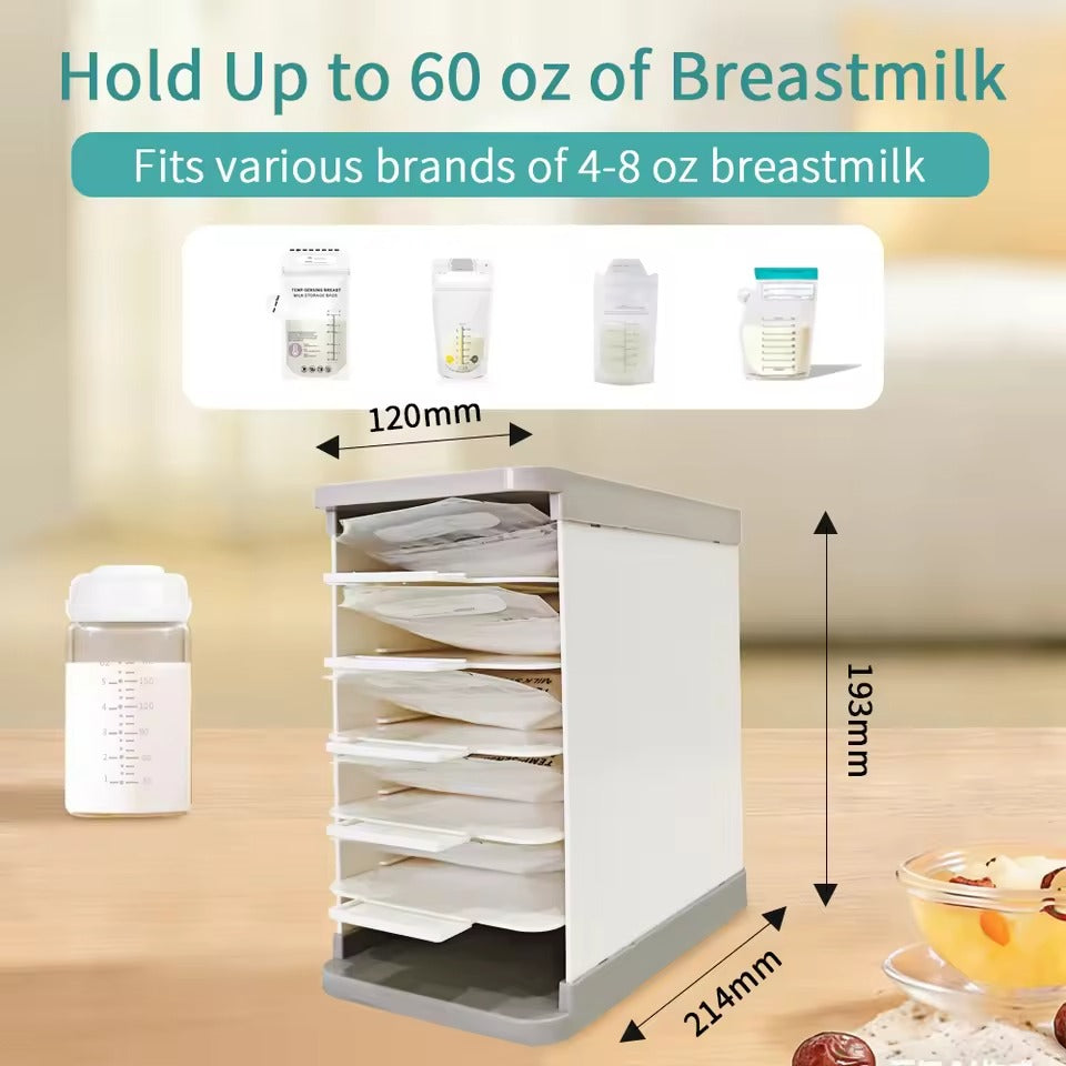 MPJ Freeze Organizer for Breast Milk Storage