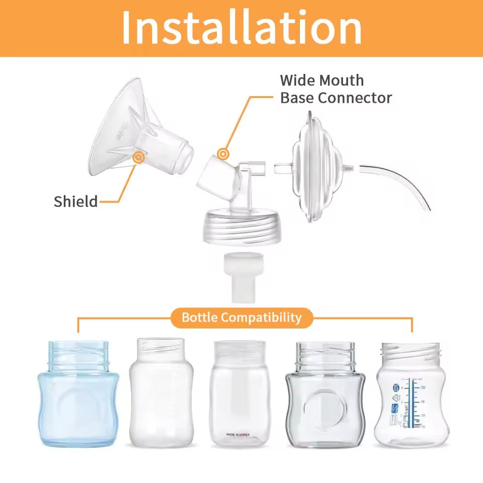 MPJ Soft Silicone Flanges for Spectra & Medela (6 Sizes)