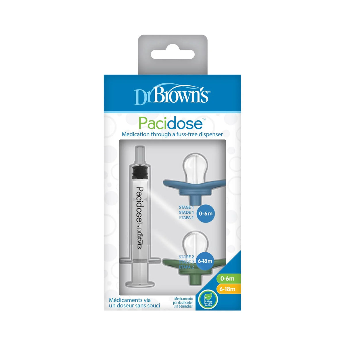 Dr. Brown's Pacidose Liquid Medicine Dispenser, 2pk