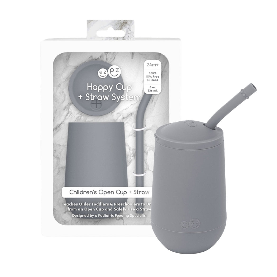 EzPz Happy Cup + Straw System (12 Colors)
