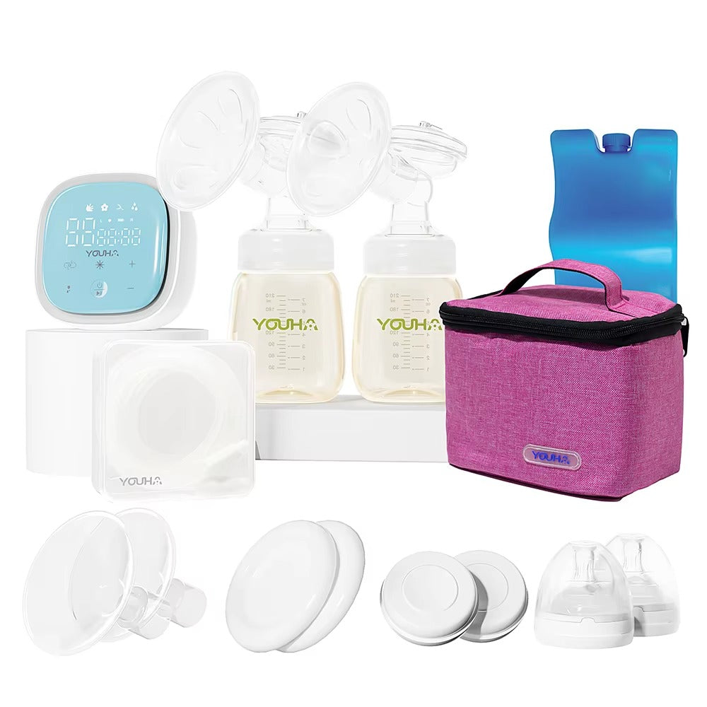 Youha Empower Double Electric Breast Pump with Cooler Bag