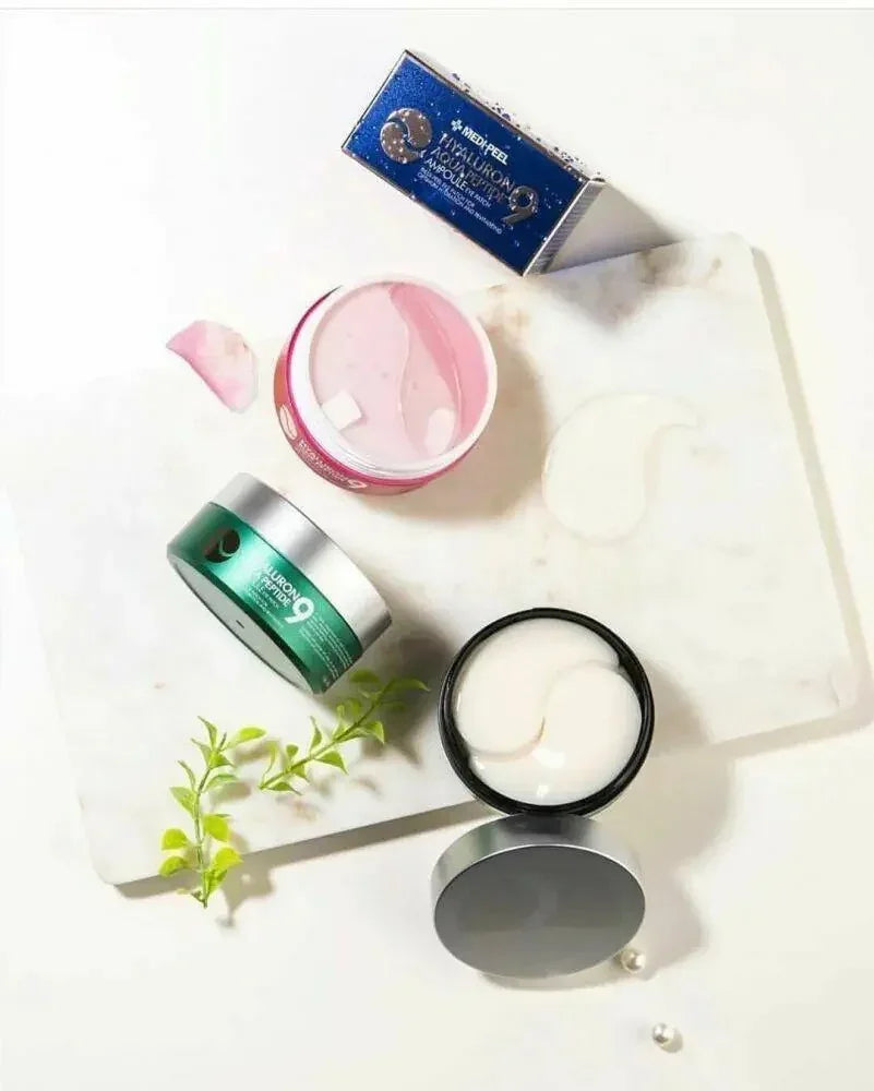 Medipeel Hyaluron Cica Peptide 9 Ampoule Eye Patch, 60pcs (Exp 03/28) - Pupsik Singapore