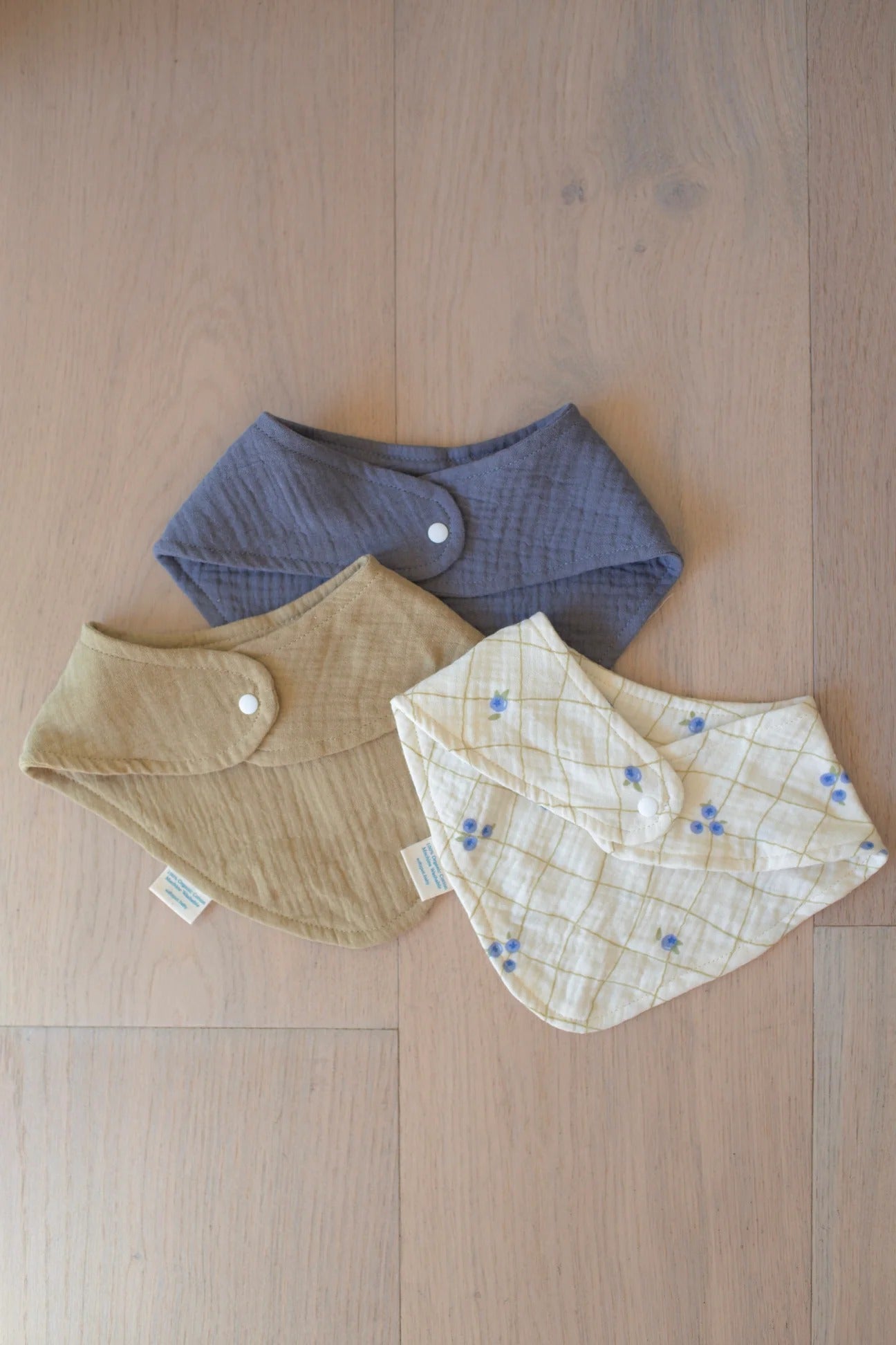 Soft Spot Bandana Bib, 3pk (8 Designs)