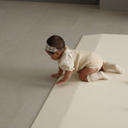 Creamhaus Slide FREE Folding Playmat (210x140x4cm) - Cream