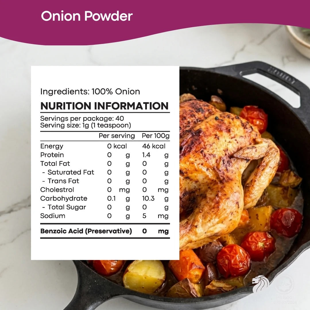 AVIA Onion Natural Seasoning Powder, 40g (Exp 01/28) | SG Homemade