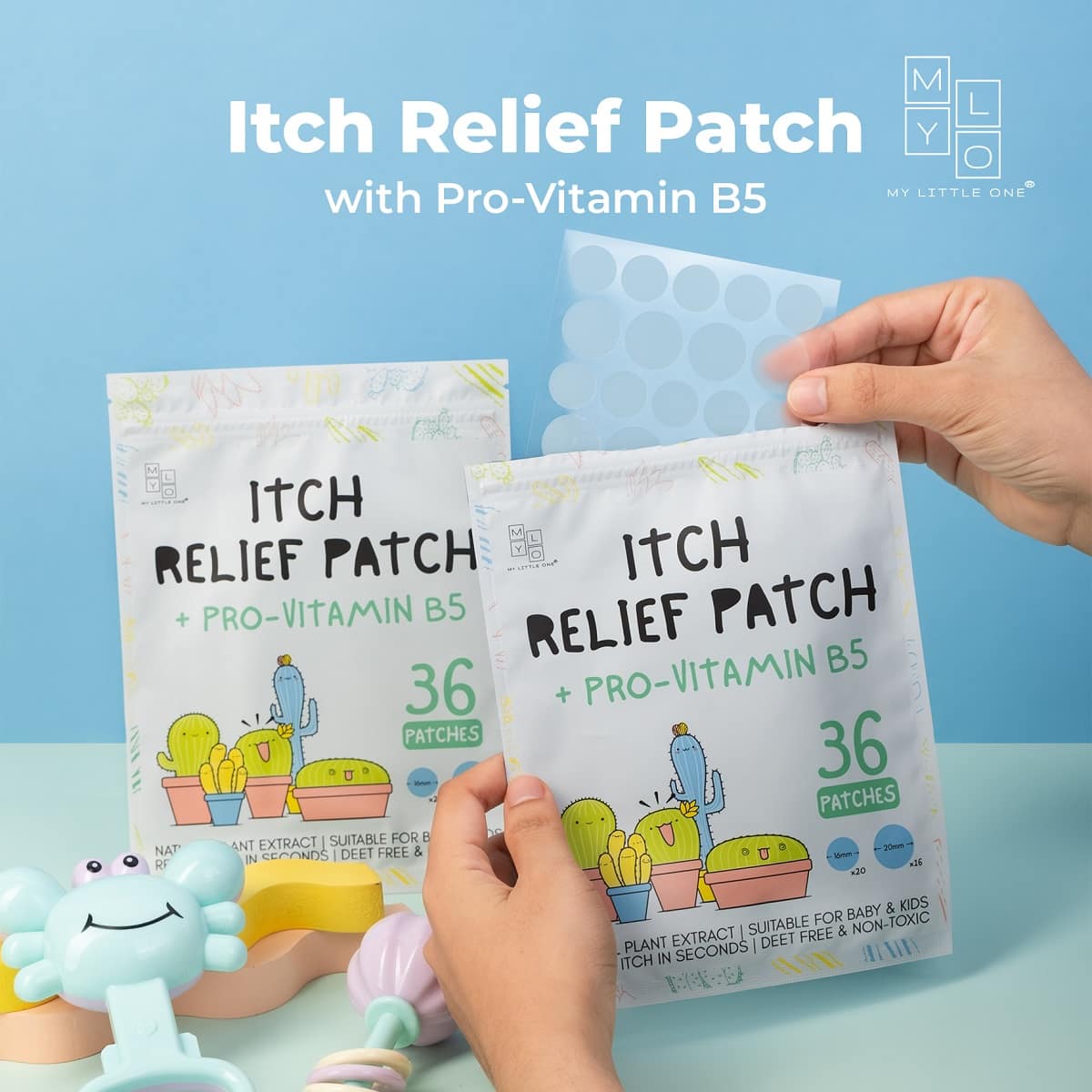 MyLO Itch Relief Patch, 36pcs (Exp 05/28)