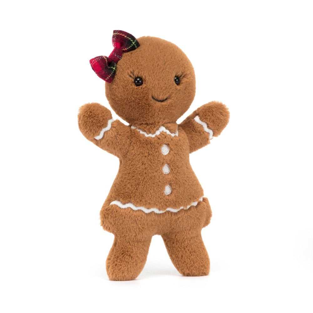 Jellycat Gingerbread Ruby Soft Toy (18cm) | Christmas Ed