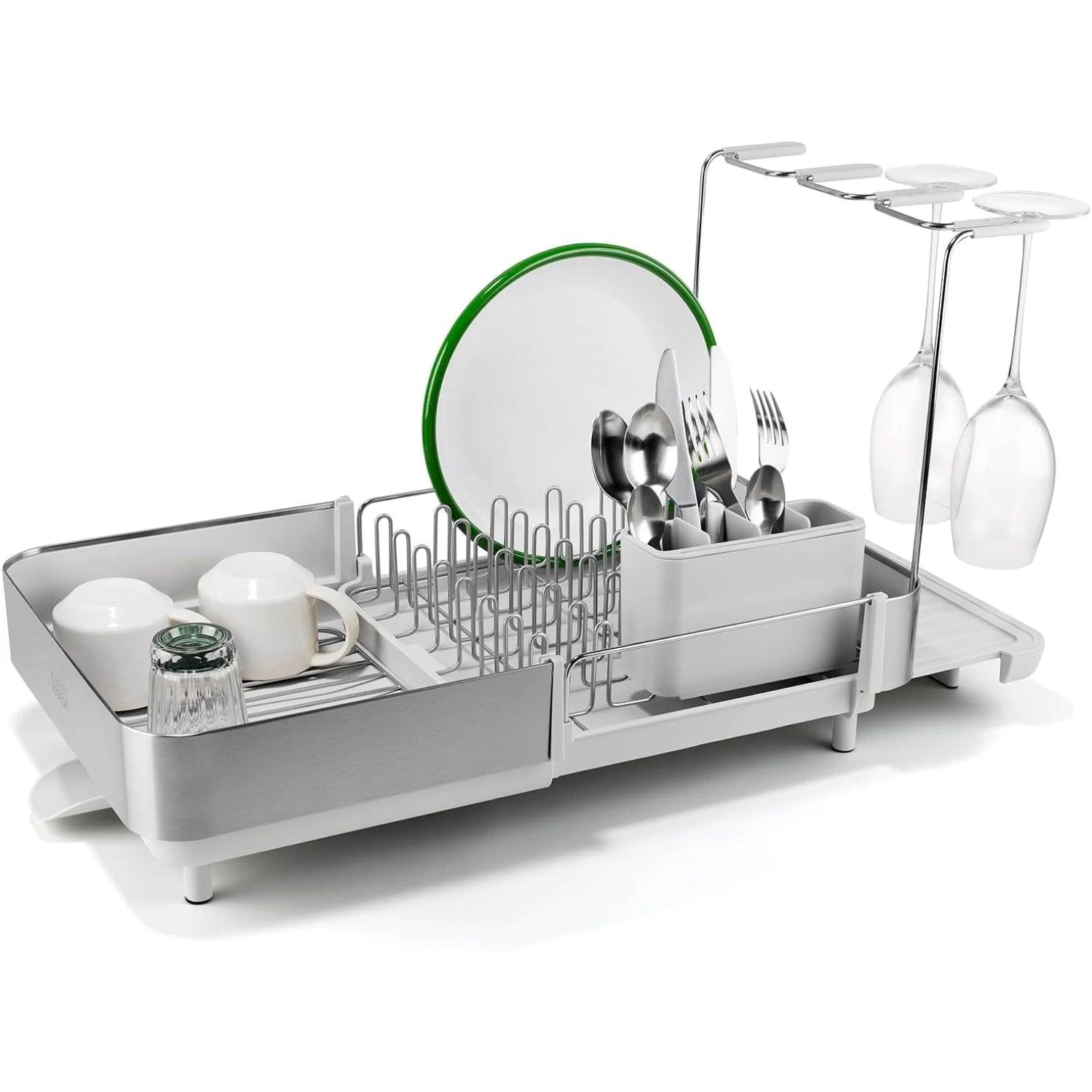Joseph Joseph Extend™ Stainless-steel Expandable Dish Drainer, Regular/Slim/Max/Plus (6 Types) - Pupsik Singapore