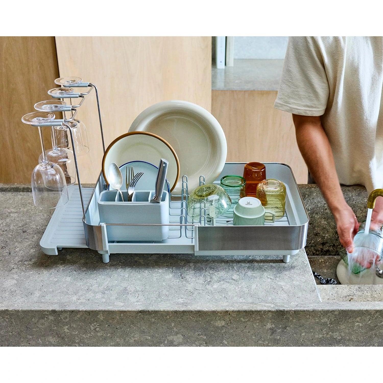 Joseph Joseph Extend™ Stainless-steel Expandable Dish Drainer, Regular/Slim/Max/Plus (6 Types) - Pupsik Singapore