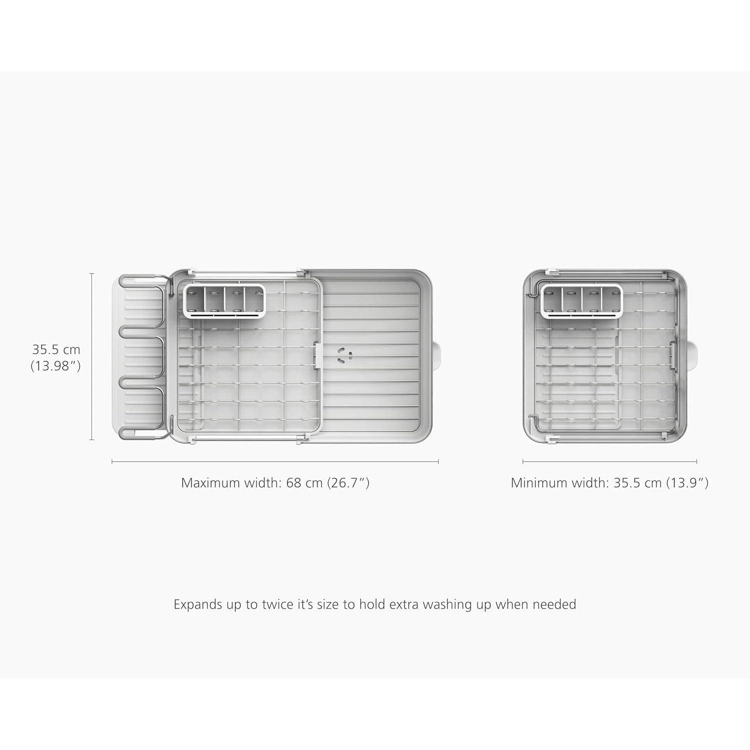 Joseph Joseph Extend™ Stainless-steel Expandable Dish Drainer, Regular/Slim/Max/Plus (6 Types) - Pupsik Singapore