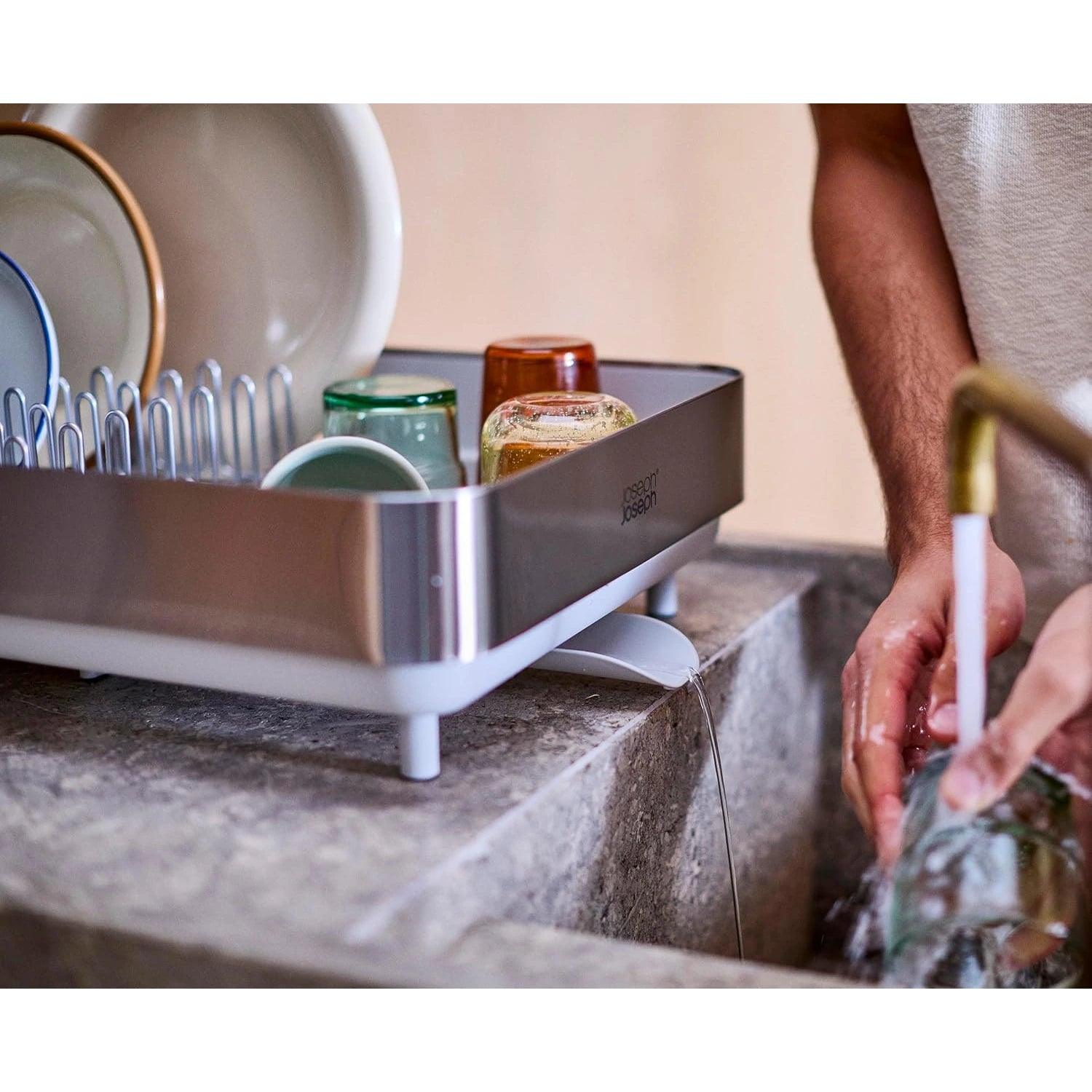 Joseph Joseph Extend™ Stainless-steel Expandable Dish Drainer, Regular/Slim/Max/Plus (6 Types) - Pupsik Singapore