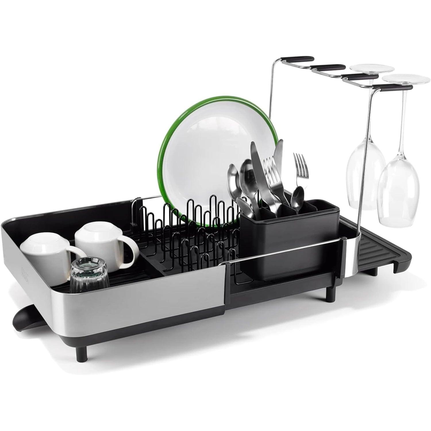 Joseph Joseph Extend™ Stainless-steel Expandable Dish Drainer, Regular/Slim/Max/Plus (6 Types) - Pupsik Singapore