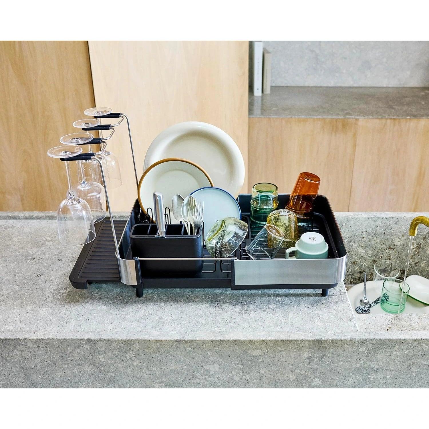 Joseph Joseph Extend™ Stainless-steel Expandable Dish Drainer, Regular/Slim/Max/Plus (6 Types) - Pupsik Singapore