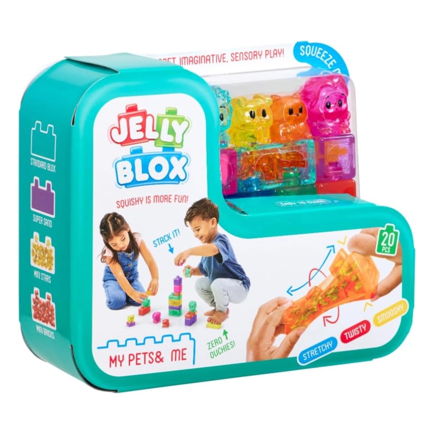Jelly Blox My Pets and Me, 20pcs - Pupsik Singapore
