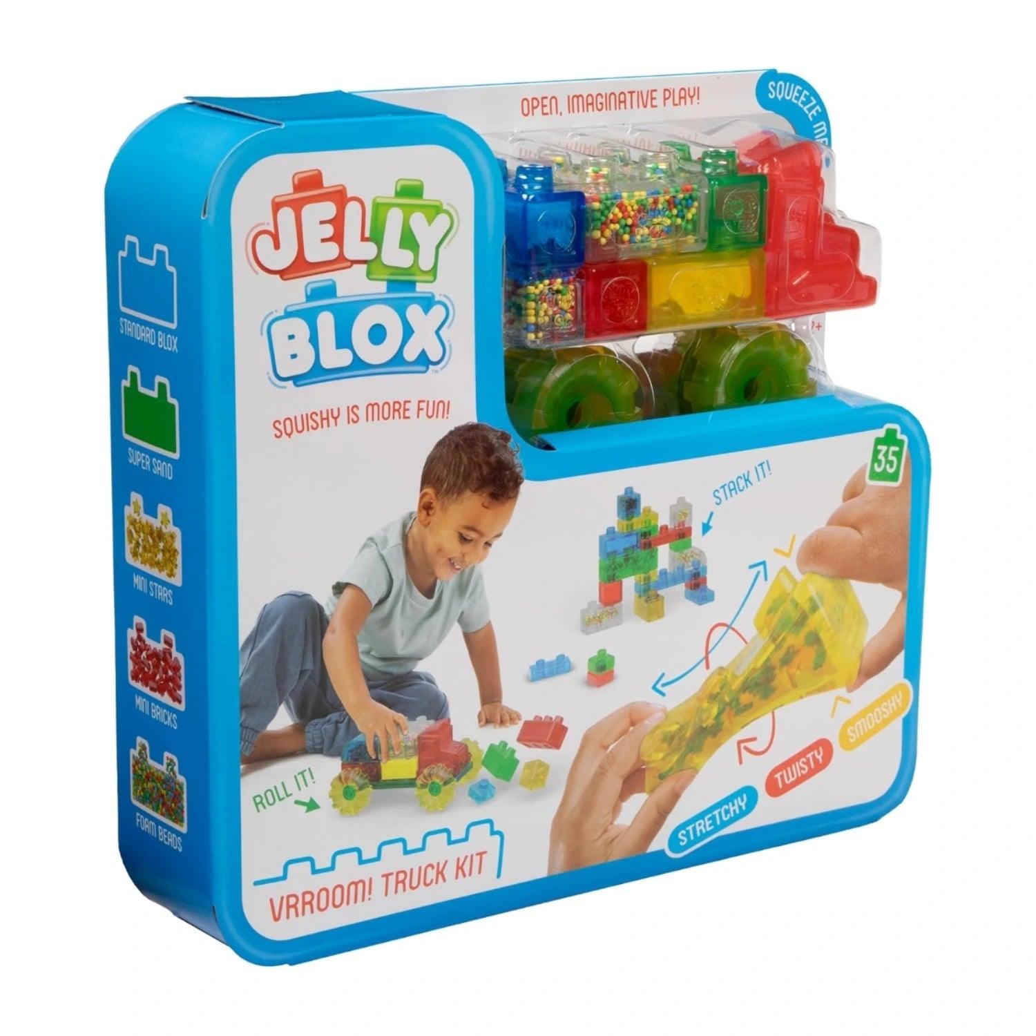 Jelly Blox Vrroom! Truck Kit, 35pcs - Pupsik Singapore