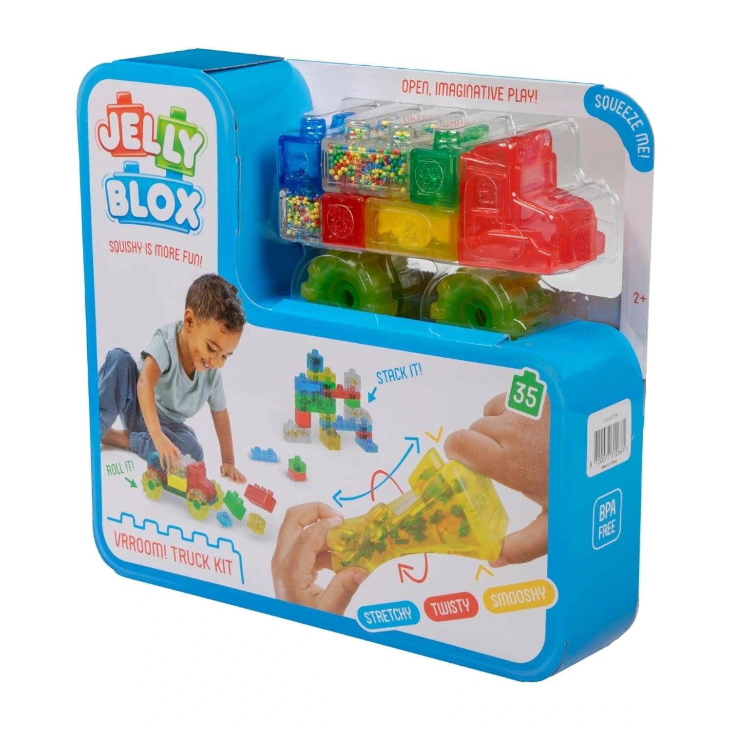 Jelly Blox Vrroom! Truck Kit, 35pcs - Pupsik Singapore