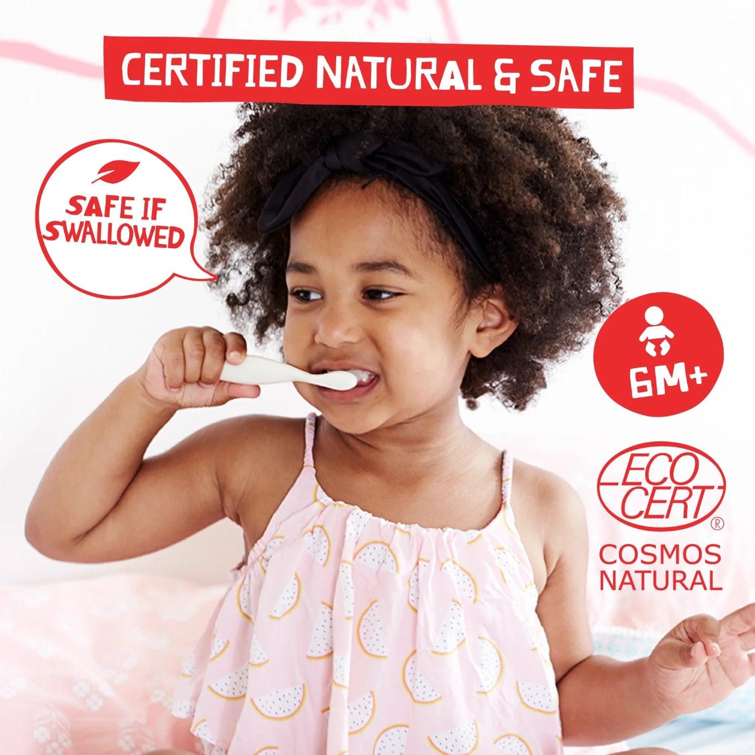 Jack N' Jill Natural Baby & Kids Toothpaste (10 Flavours) - Pupsik Singapore