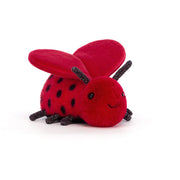 Jellycat Loulou Love Bug Soft Toy (13cm) - Pupsik Singapore