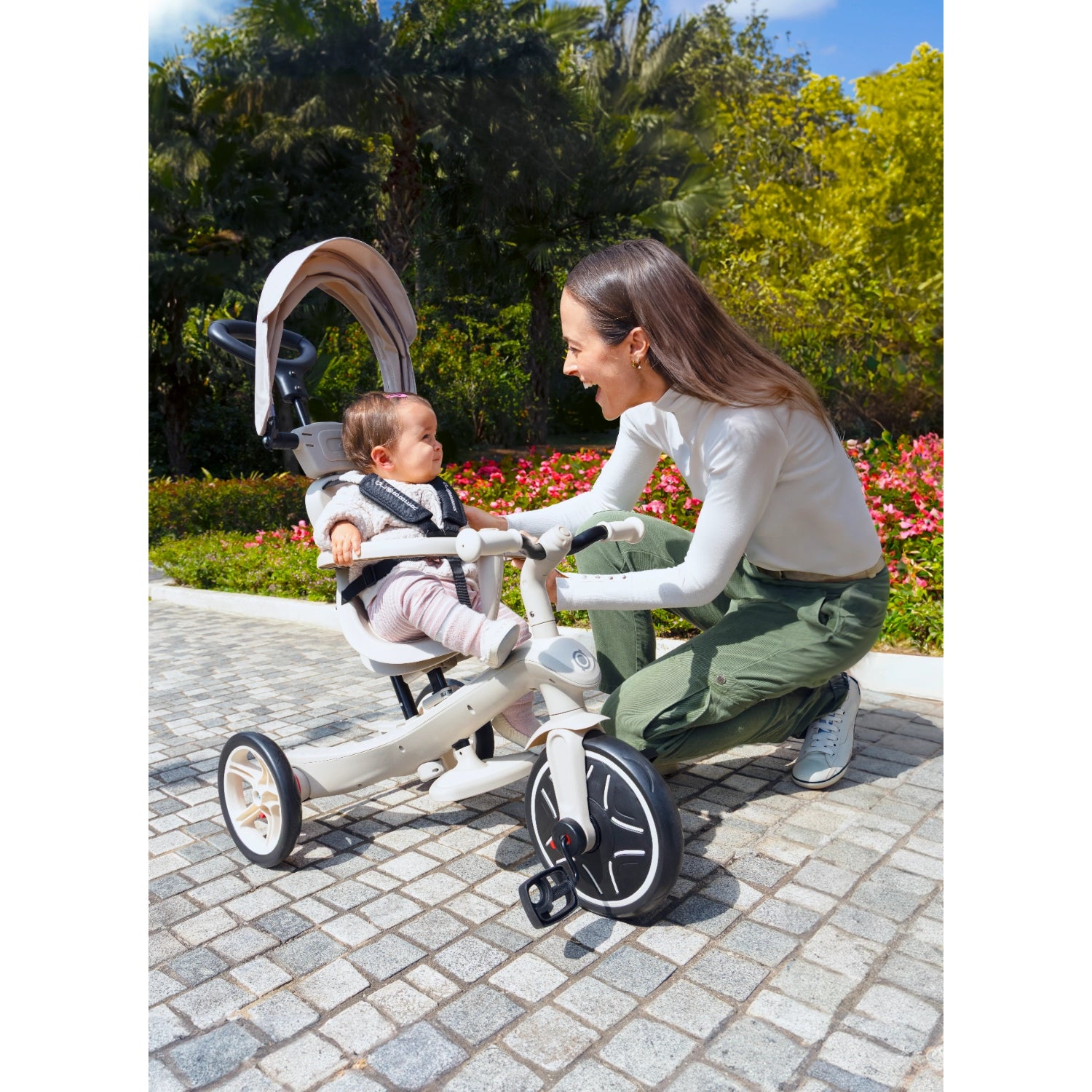 Globber Explorer Trike 4-in-1 (8 Colours) | 10M-5Y - Pupsik Singapore