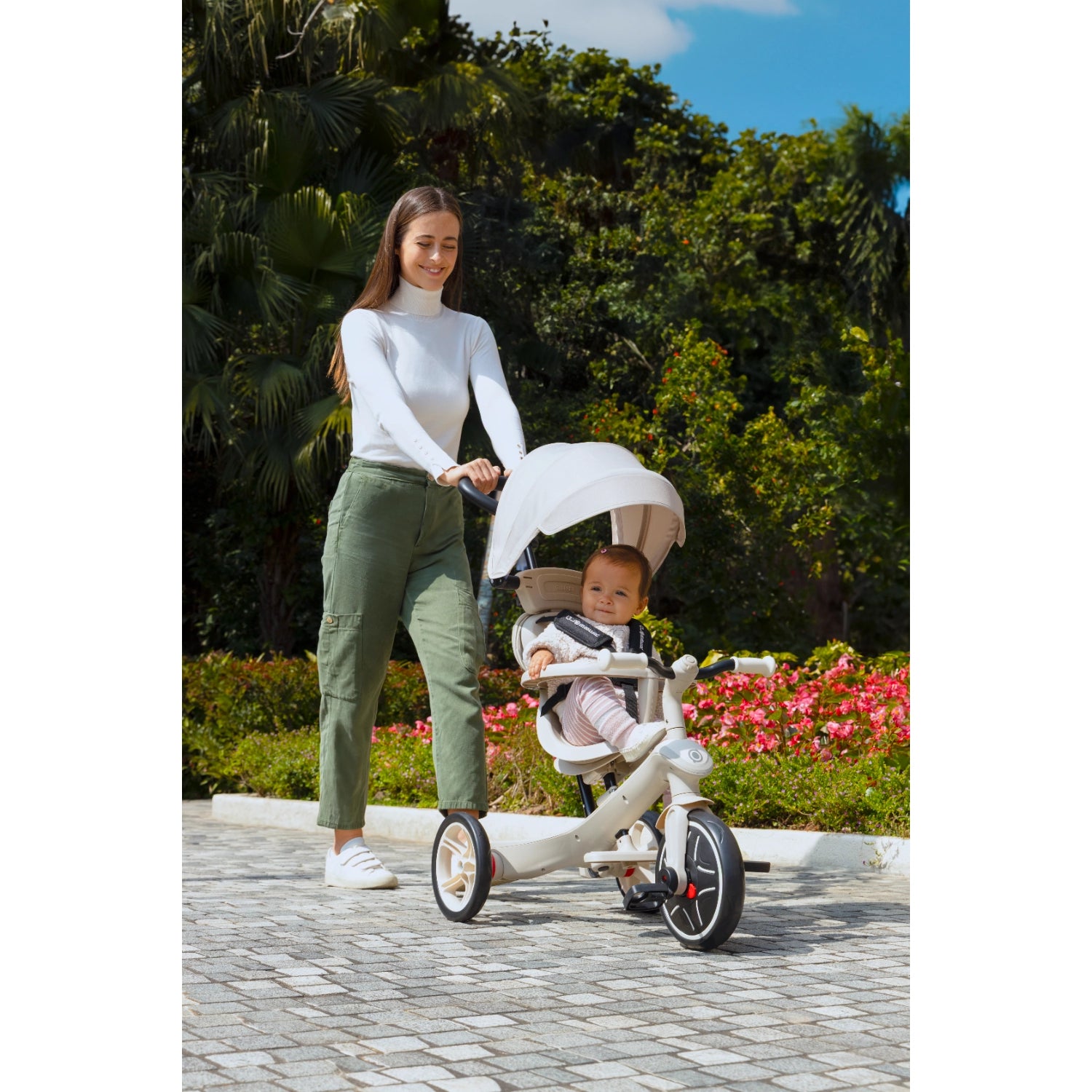 Globber Explorer Trike 4-in-1 (8 Colours) | 10M-5Y - Pupsik Singapore