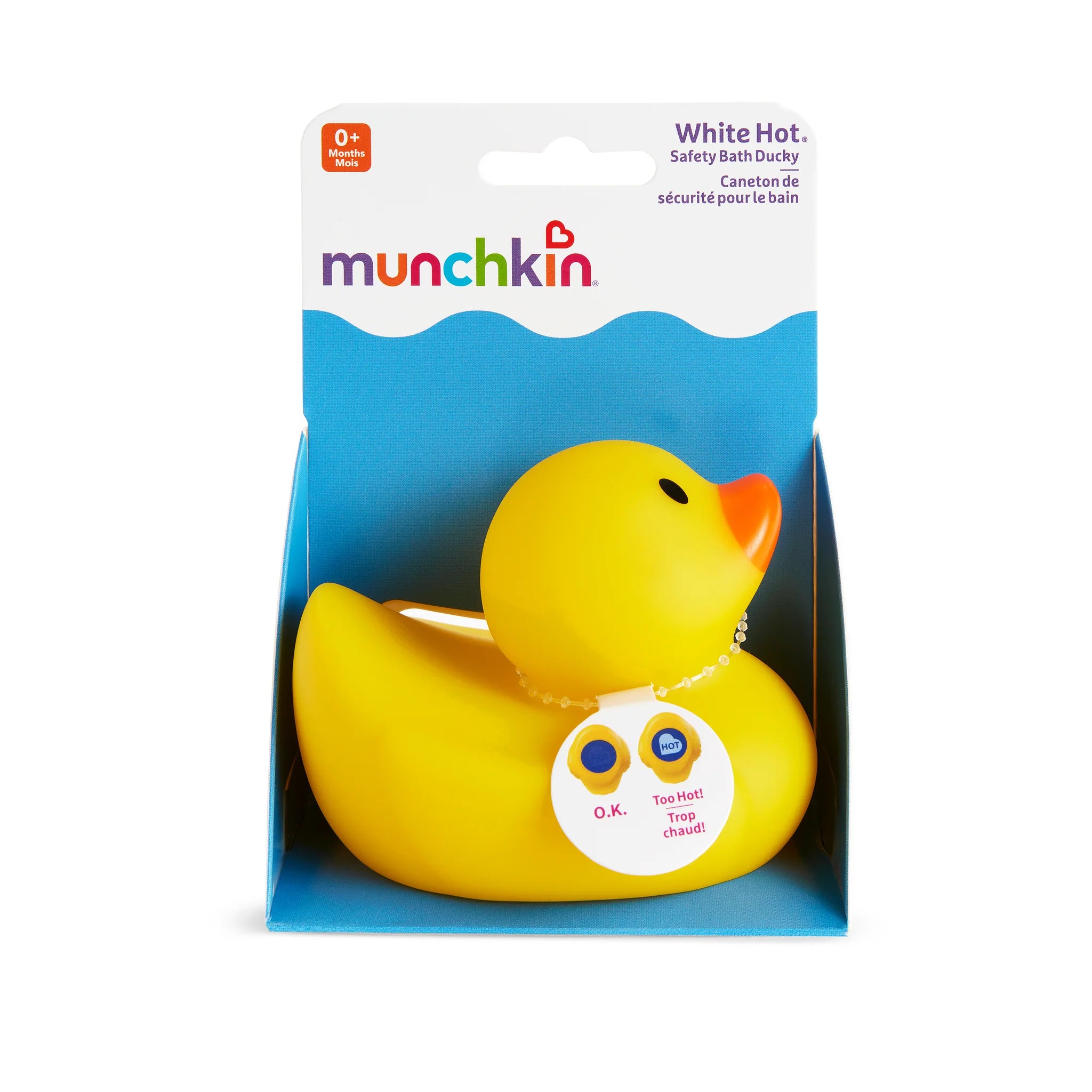 Munchkin White Hot Safety Bath Ducky Toy