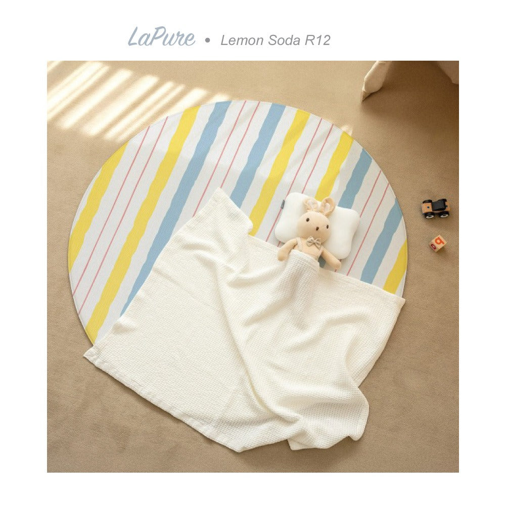 Parklon LaPure Round Playmat - Lemon Soda (R12)