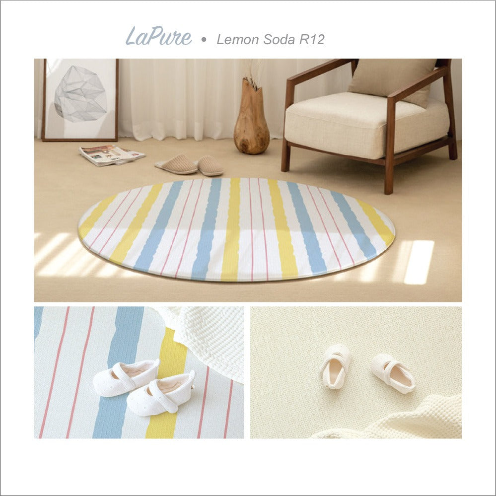 Parklon LaPure Round Playmat - Lemon Soda (R12)