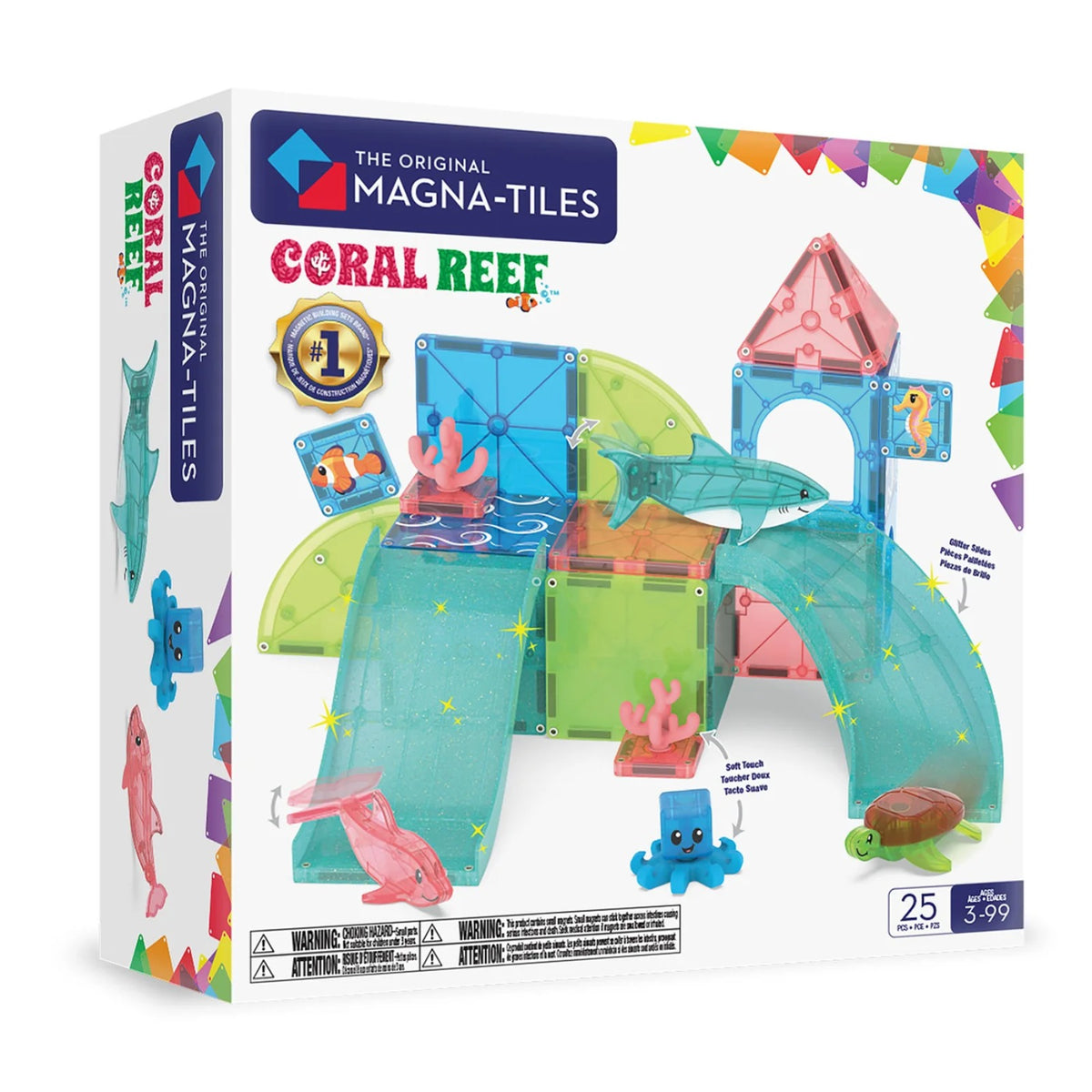 Magna-Tiles Coral Reef Set, 25pcs - Pupsik Singapore