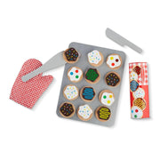 Melissa & Doug Slice & Bake Cookie Set - Wooden Play Food - Pupsik Singapore
