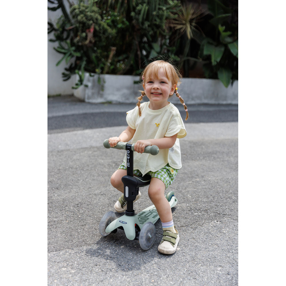 Micro Mini Deluxe Rock & Go LED Rocking Scooter (4 Colors)