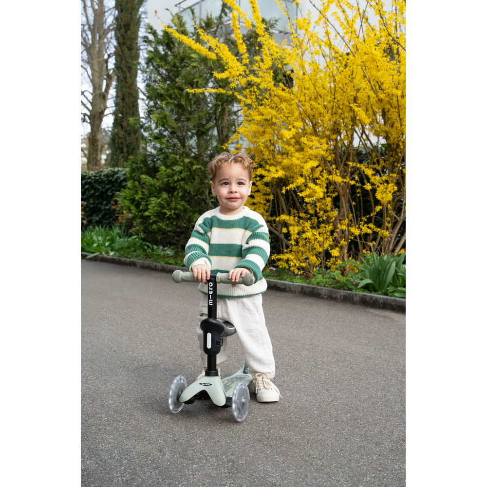 Micro Mini Deluxe Rock & Go LED Rocking Scooter (4 Colors)