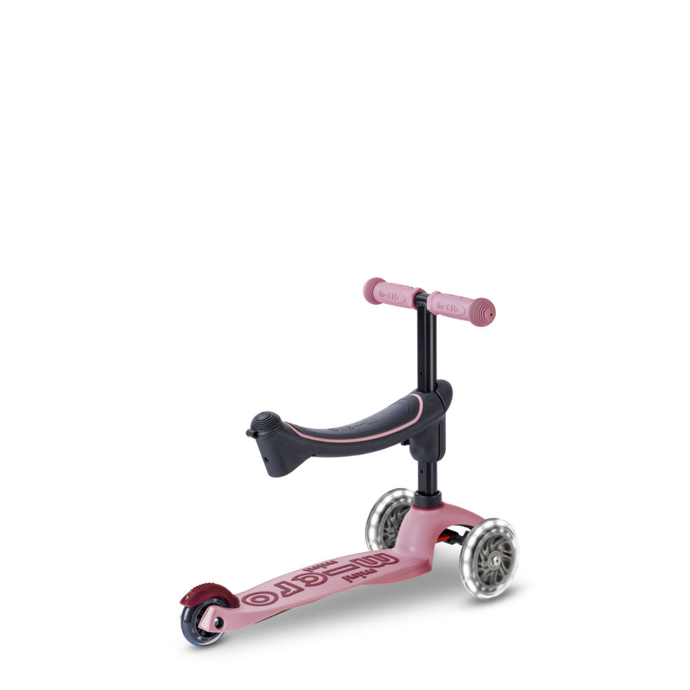 Micro Mini Deluxe Rock & Go LED Rocking Scooter (4 Colors)
