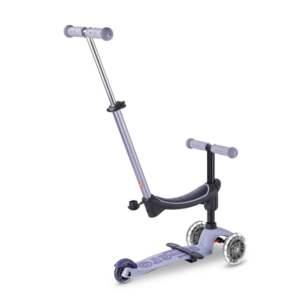 Micro Mini Deluxe Rock & Go LED Rocking Scooter (4 Colors)