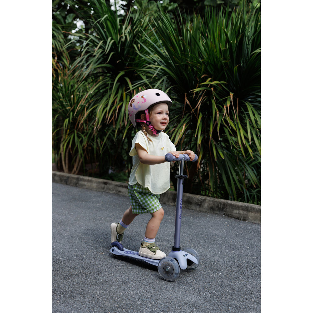 Micro Mini Deluxe Rock & Go LED Rocking Scooter (4 Colors)