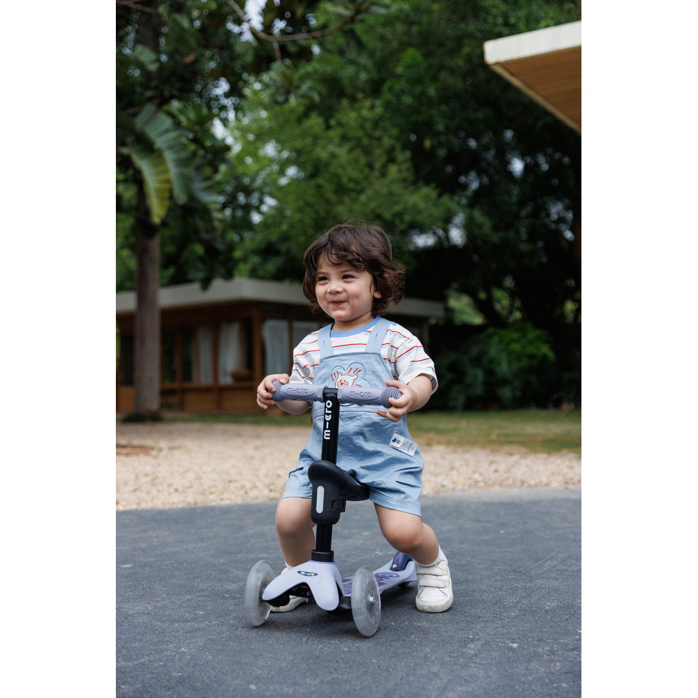 Micro Mini Deluxe Rock & Go LED Rocking Scooter (4 Colors)