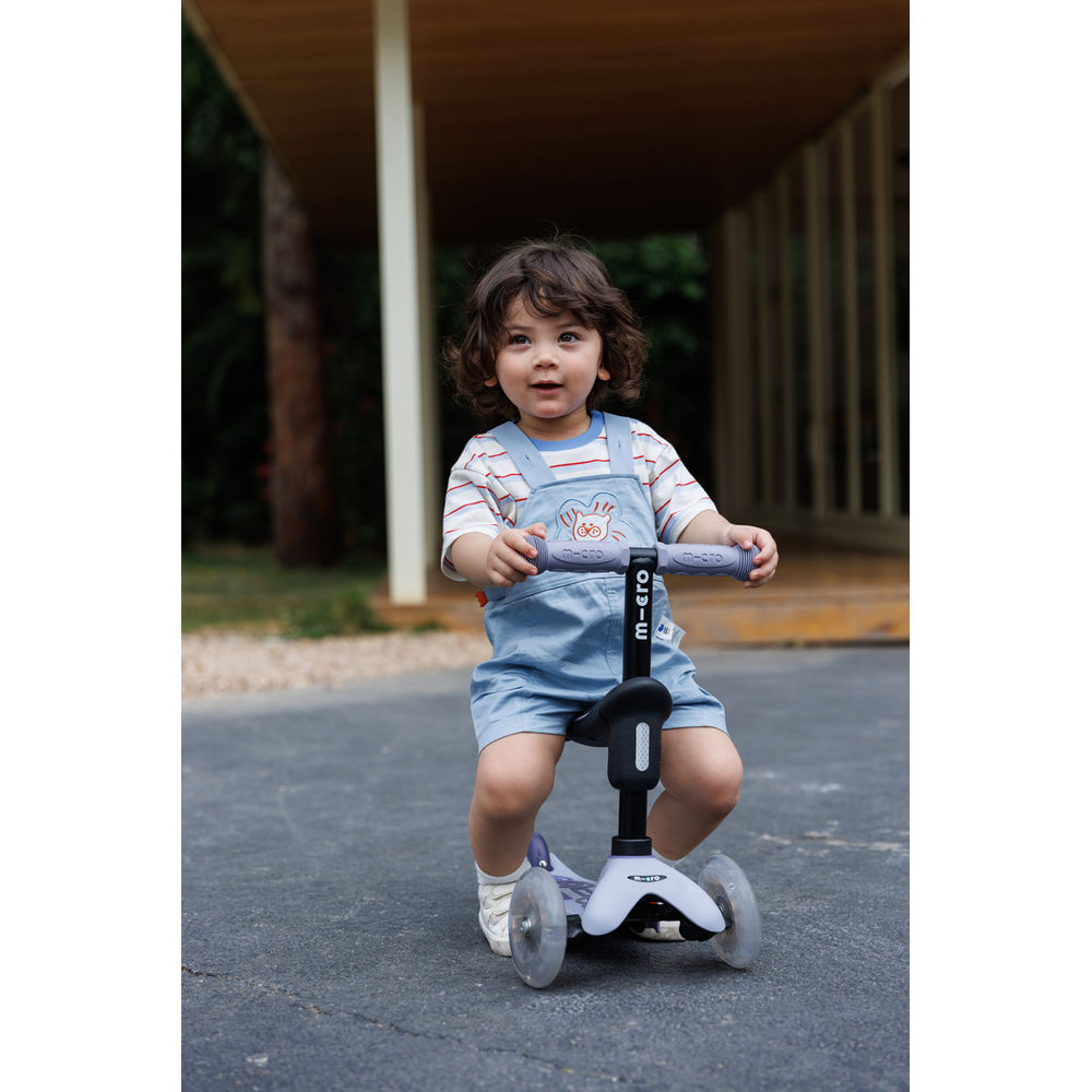Micro Mini Deluxe Rock & Go LED Rocking Scooter (4 Colors)