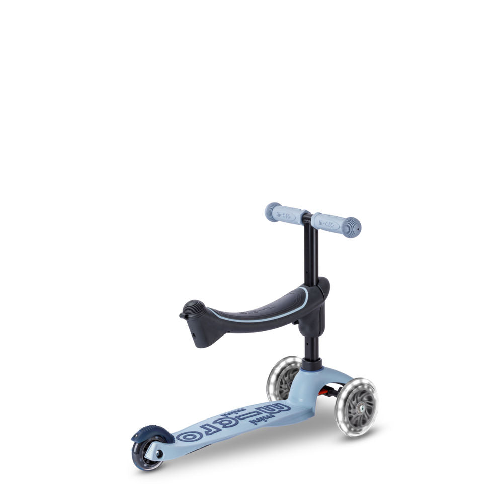 Micro Mini Deluxe Rock & Go LED Rocking Scooter (4 Colors)