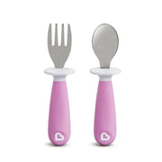 Munchkin Raise Toddler Fork & Spoon Set (2 Colors)