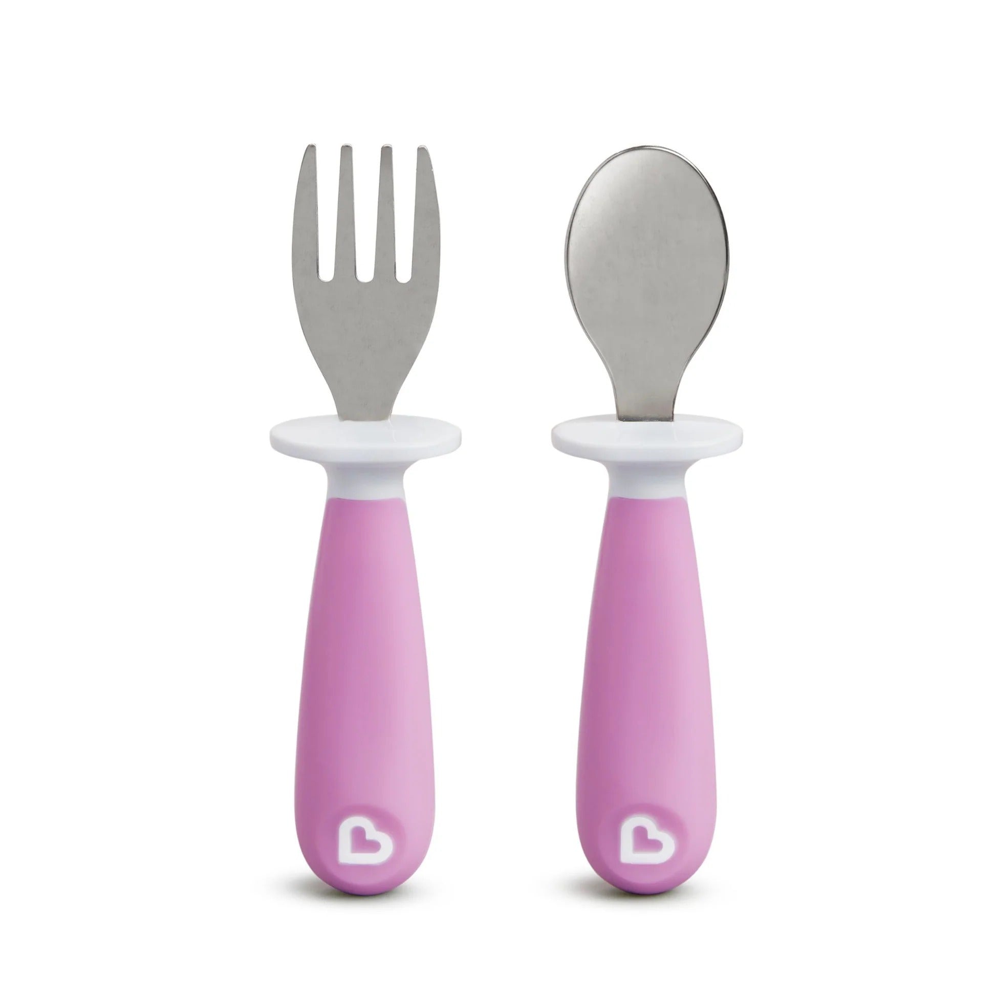 Munchkin Raise Toddler Fork & Spoon Set (2 Colors)
