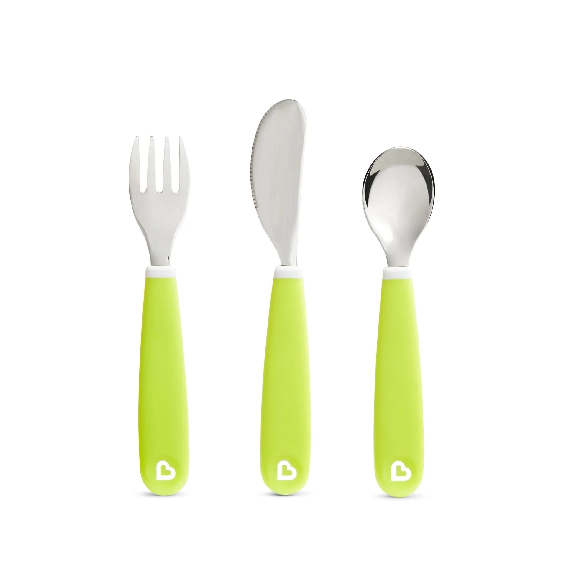 Munchkin Splash Toddler Fork, Knife & Spoon Set (2 Colors)